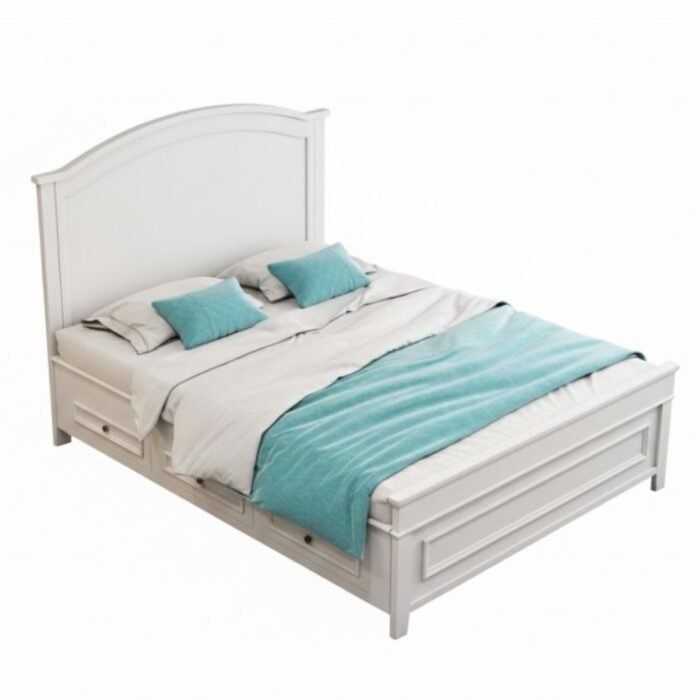 Beata Wooden Bedhead YJ502