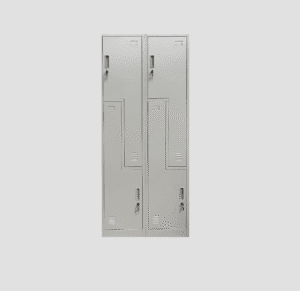 METAL STEP LOCKER – 4 DOOR (BANK OF 2), WITH CAM LOCK