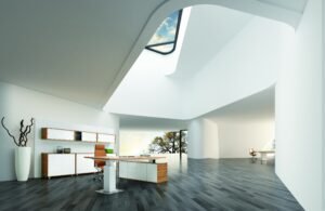 EXO EXECUTIVE HEIGHT ADJUSTABLE DESK WITH BUFFET