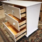 Brighton Style 7-Drawer Chest of Drawers - White storage detail