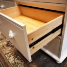 Brighton Style 7-Drawer Chest of Drawers - White dimension diagram