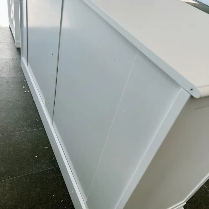 Brighton Style 7-Drawer Chest of Drawers - White lifestyle scene