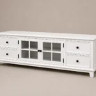 Hampton 2m TV Unit White product main view