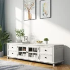 Hampton 2m TV Unit in White JS805 view 3
