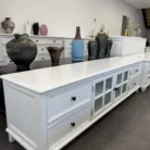 Hampton 2m TV Unit in White JS805 view 5